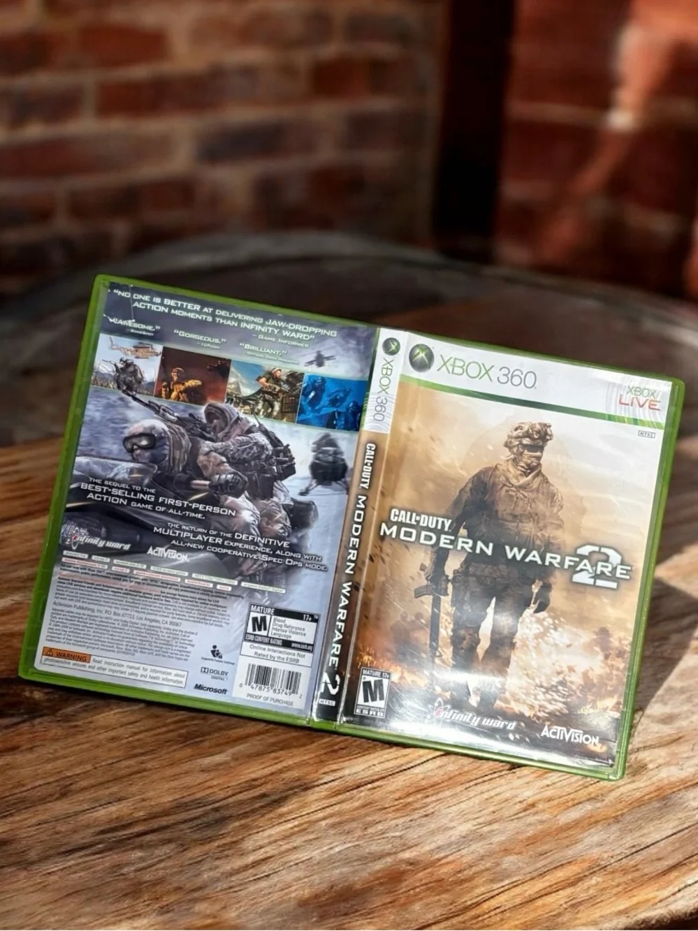 XBOX 360 Call of Duty Modern Warefare 2